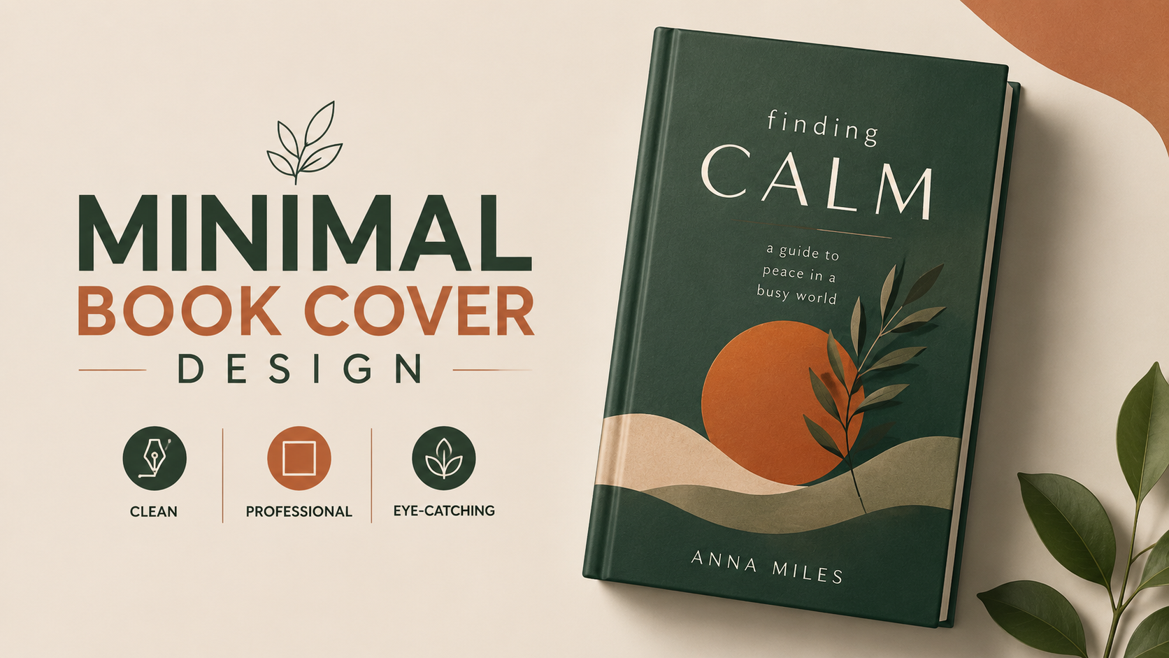 Minimal Book Cover Design | Unjob.ai